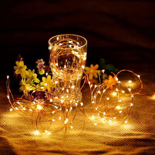Cadena De Luces Led De 30 Luces Led Abierta Para Decoración