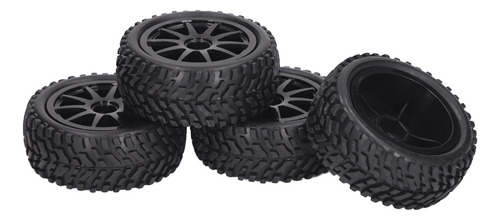 Ruedas Hexagonales Y Neumáticos De 12 Mm, 4 Unidades, Ruedas