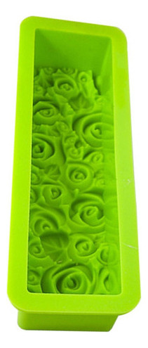 Molde De Silicona Con Flores Rosas, Molde Para Hacer Jabón H