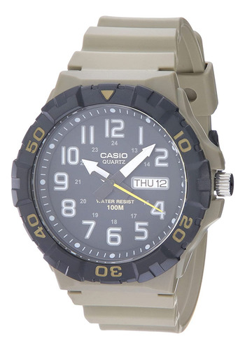 Reloj Casio Quartz 3hd Mrw 210h 5avcf Hombre Estilo Militar