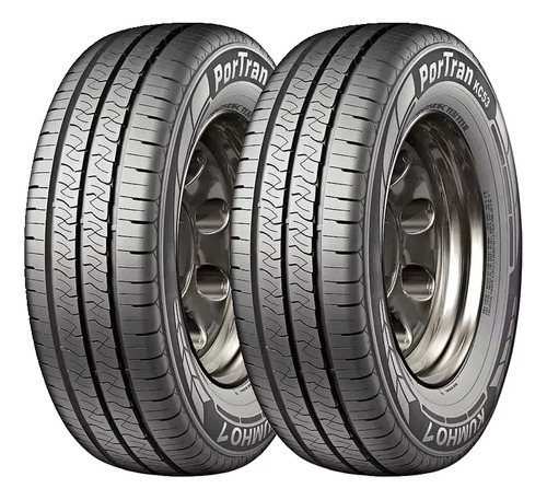 Kit De 2 Llantas Kumho Por Tran Kc53 P 195/80r15 106/104 R