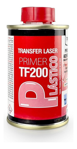 01 Transfer Laser Prime Tf200 Aderência Em Plásticos (150ml) Cor Incolor