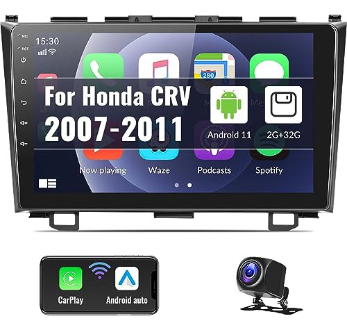 Estéreo Automóvil Android 11 Honda Crv 2007-2011 Carp...