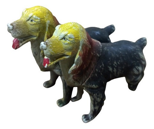 Brinquedos Coleção Kit C/ 2 Cães/ Cachorros Lindos!!! (283) (Usado)