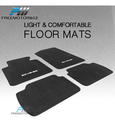 99-06 M3 E46 Logo 3-series Oe  Floor Mats Front Rear Nyl Zzg