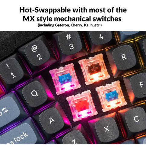 Keychron Q8 Alice - Teclado Mecánico Personalizado