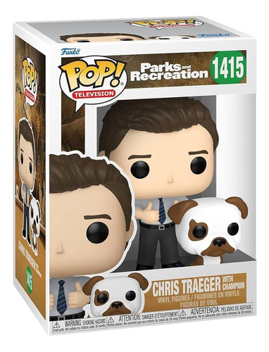 Funko Pop! Parks & Rec - Chris Y Champion