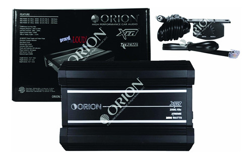 Audio Vehiculo Orion Watts Rms Cea 2006 Para Xtreme 1
