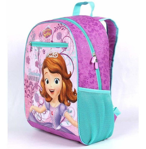 Imagem 1 de 2 de Mochila Escolar Dermiwil Princesinha Sofia Lilás-52157