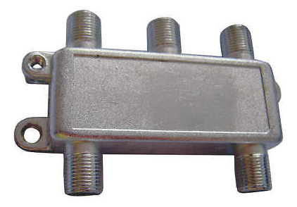 Power First 4jwt9 Cable Splitter,4-way,f-type,1ghz Ggw