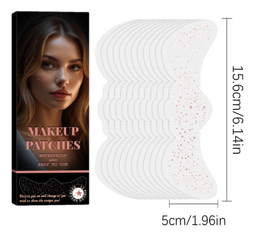 Parches De Motas Impermeables Motas De Maquillaje Con