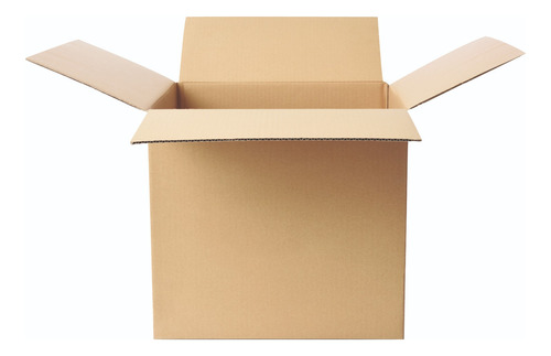 Caja Carton Ecommerce 20x15x20 Mudanza Reforzada 10 Unidades