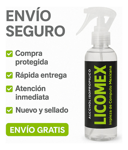 Kit 1l Isopropilico + Limpiador Pantallas 500ml