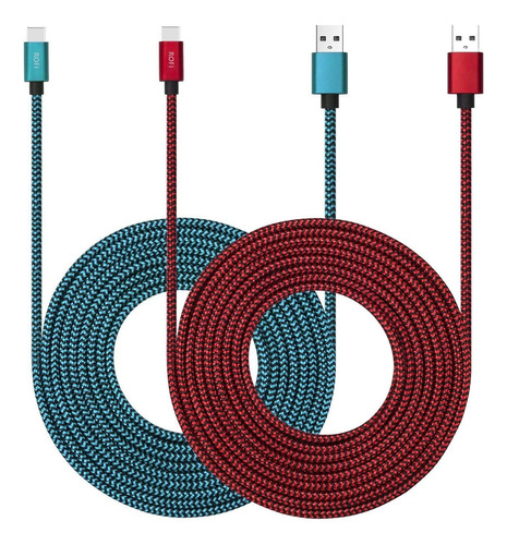 Cable Usb Tipo C De 9.8 Ft Con Carga Rpida De 3a, Paquete De