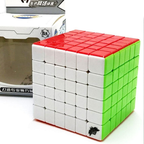Cubo Rubik Cyclone Boys 6x6 Stickerless + Base -- Belgrano