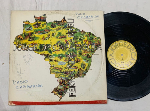Lp Vinil - Fernanda Abreu Jorge De Capadócia - Mpb Raro (Usado)