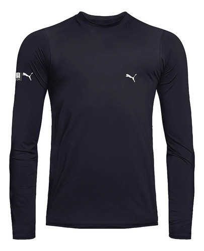 Camiseta Puma Masculina Manga Longa Proteção Uv50+