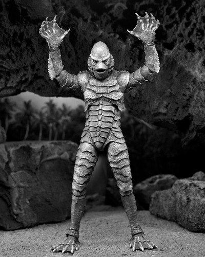 Neca Ultimate Creature From The Black Lagoon Black & White