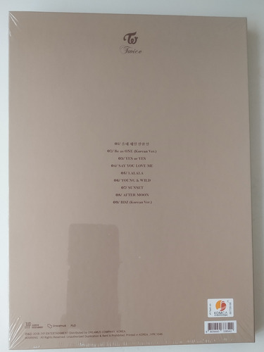 Imagen 2 de 2 de Twice - The Year Of Yes -kpop