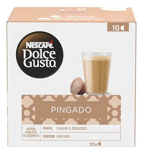 Cápsulas Dolce Gusto Café Pingado - Caixa