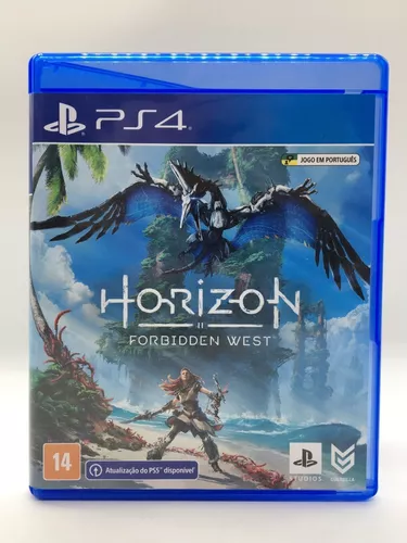 Jogo Horizon Forbidden West Standard Edition Playstation 5 Midia Fisica -  Azul - Loja Oi Place