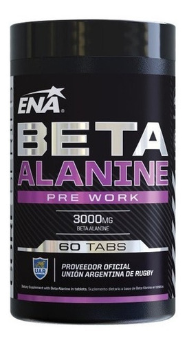 Imagen 2 de 5 de Promo X 4 Beta Attack 60 Tabs Ena Sport - Beta Alanina Mg