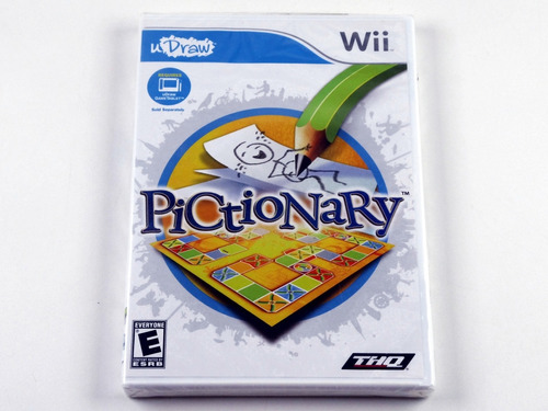 U Draw Pictonary Original Nintendo Wii Lacrado