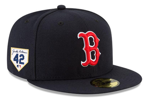 Gorra Boston Red Sox Mlb 59fifty Jackie Robinson Navy