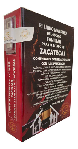 Libro Maestro Código Familiar Zacatecas Comentado Juris 2024