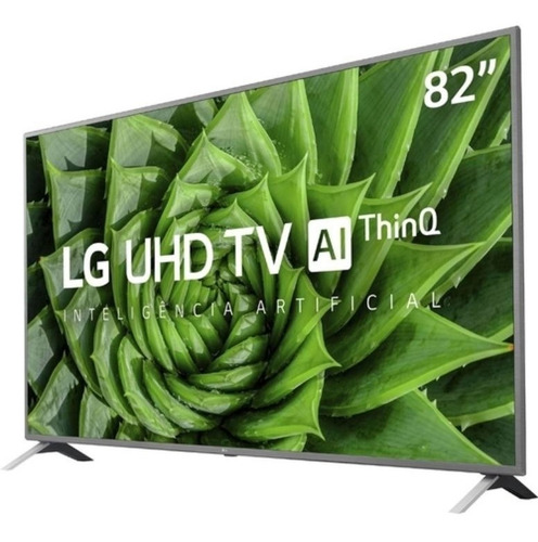 Smart Tv Led Uhd 4k Hdr 82 LG Thinq Ai 82un8000 Prata Bivolt