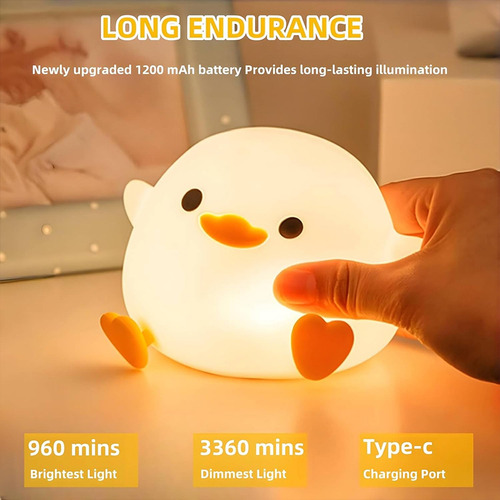 Lámpara Nocturna Dodo Duck, Bonita Lámpara Con Forma De Pato