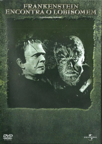 Dvd Frankenstein Encontra O Lobisomem (1943) - Lacrado Novo