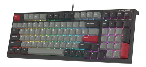 Fl Esports Fl980 - Teclado Mecánico Con Cable De Diseño 9.