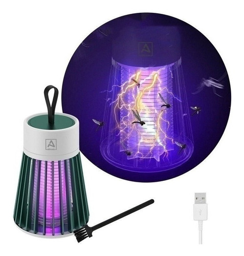 Lámpara Mata Mosquitos Led Moscas Insectos Camping Alitrade