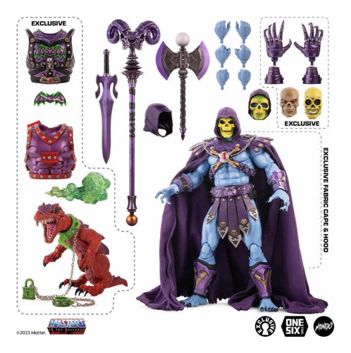 Skeletor Deluxe 1/6 Masters Universe Timed Edition Mondo