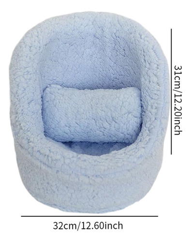 Mini Sofá Para Fotografía De Bebés, Figura Para , Azul