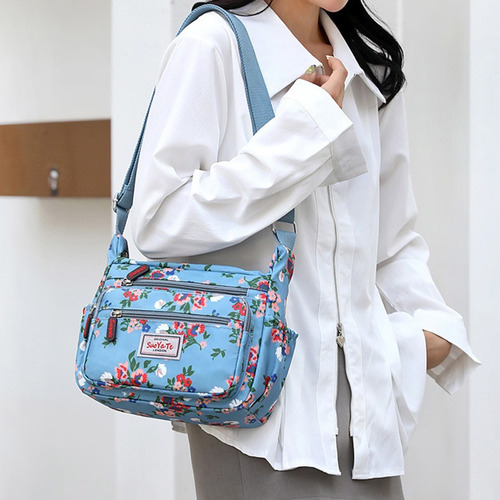 Bolso Antirrobo Impermeable Dama Bolsa Cruzada Mujer Casual