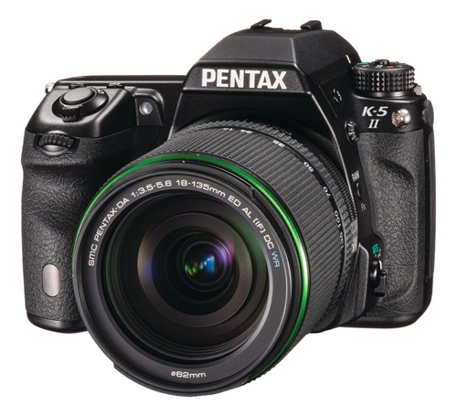 Pentax K-5 Ii 16.3 Mp Dslr Da 0.709-5.315 In Kit De Lentes . Color Negro