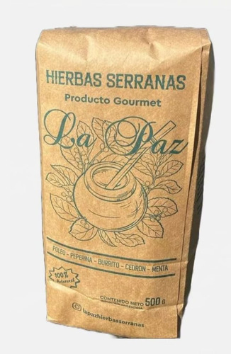 Hierbas Serranas La Paz Pack X 12 Unid. De 500 Gr