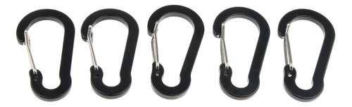 Y) 5-pack Keychain Buckle Snap Hook Bottle Clip