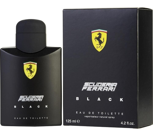 Perfume  Ferrari Black Men 100 Ml Edt Original