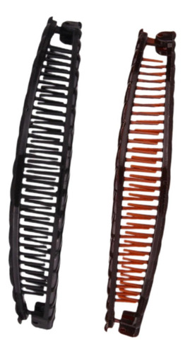 . 2 Pinzas For El Pelo Con Forma De Plátano Para, Pasadores