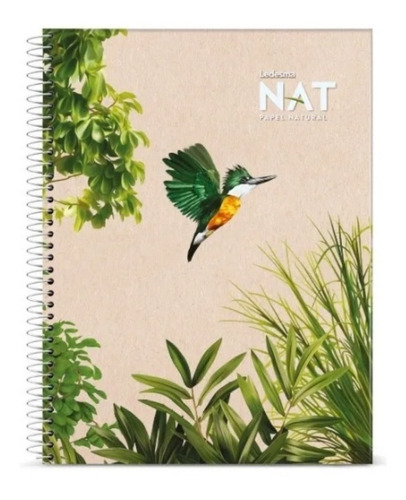 Cuaderno Espiral Universitario Ledesma Nat X 70 Hj Ecologico