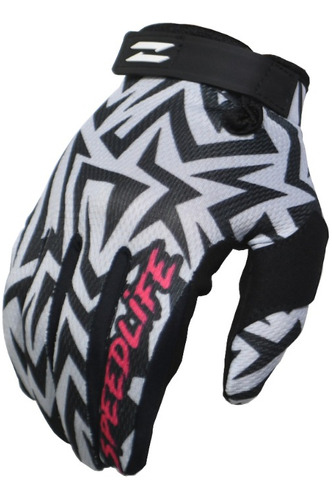 Guantes Mx Radikal Flip Gris - Motocross/atv/mtb