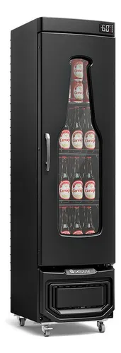 Cervejeira Grb-23ec Pr All Black 230l Carenada C/ Porta De V
