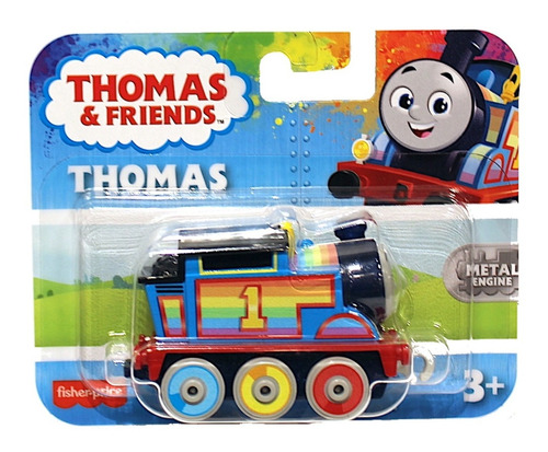 Tren Thomas Arcoiris Thomas Y Sus Amigos Metal Push Along