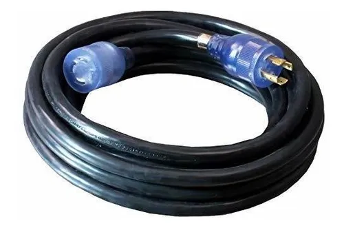 25 Pies 10/4 250v Generador 30a / Interruptor De Transferenc