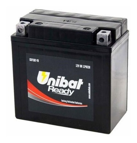 Premium Bateria Yb7l-b Unibat Cb7l-b2-fa Gel Italia