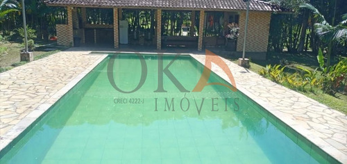 Chácara 30.000m² Com 01 Casa, 02 Tanques De Peixes, Em Morretes/pr. - Cha008 - 69008304
