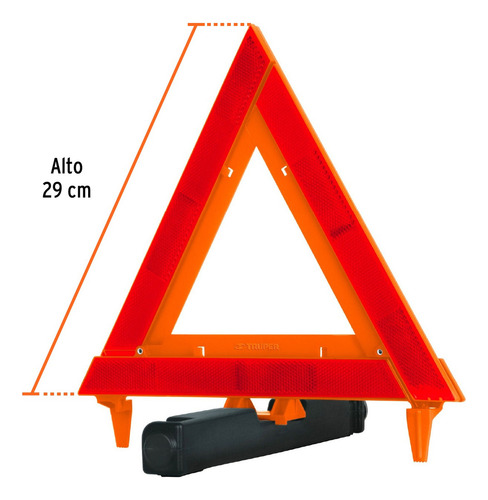 3 Pzas Triángulo De Seguridad, 11', Truper